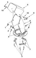 Page D Diagram and Parts List for 31AE285-401 2003 Yard Man Snow Blower